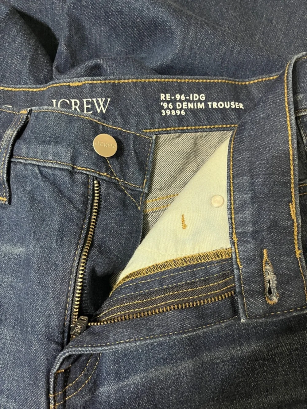 J. Crew High Rise Denim Trouser Jean 27P - Picture 6 of 8